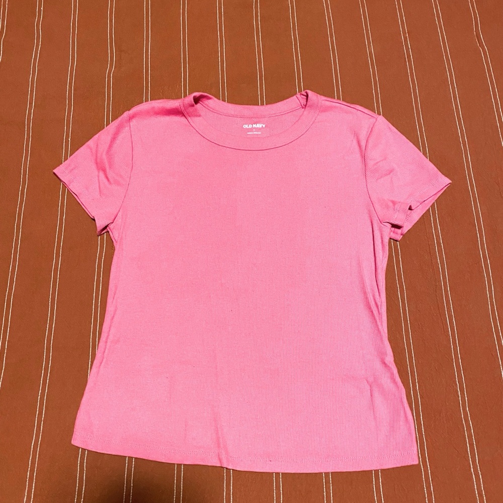 Old Navy Bright Pink Short Sleeve Tee
